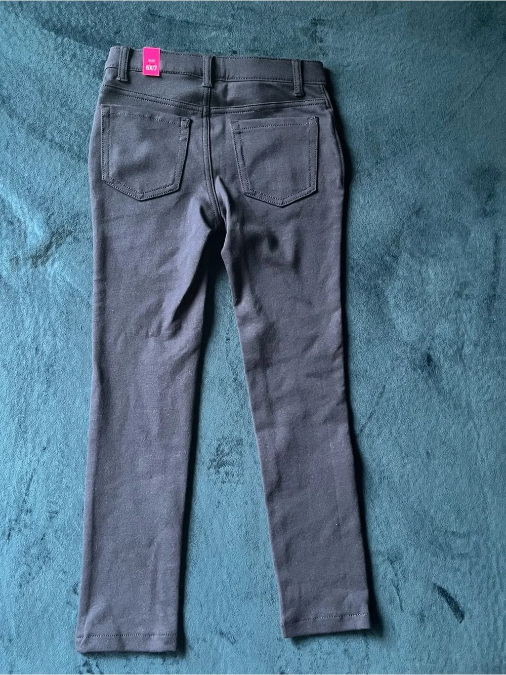 Girls Navy Jeggings